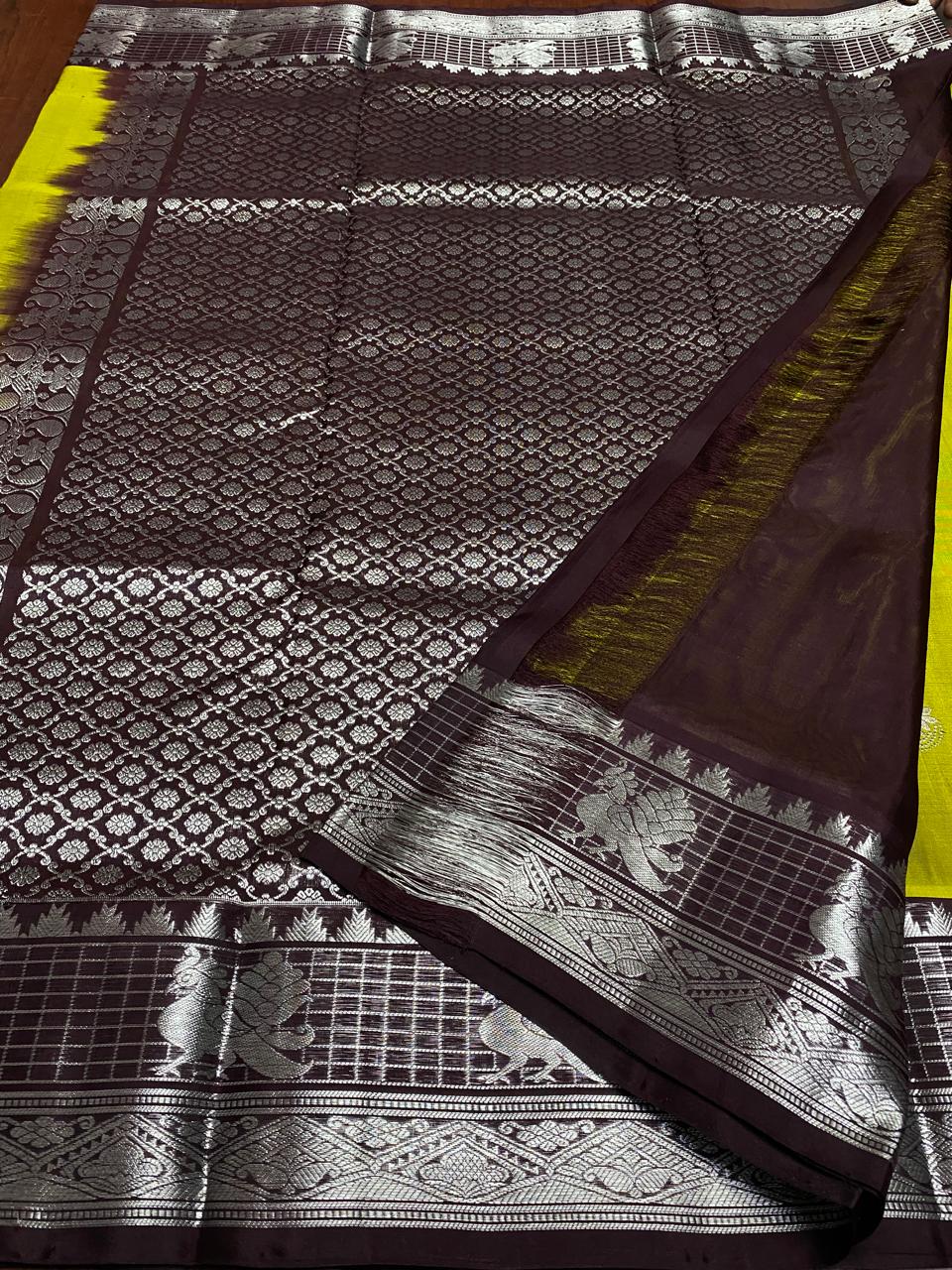 Authentic Handloom Venkatagiri Pattu Saree