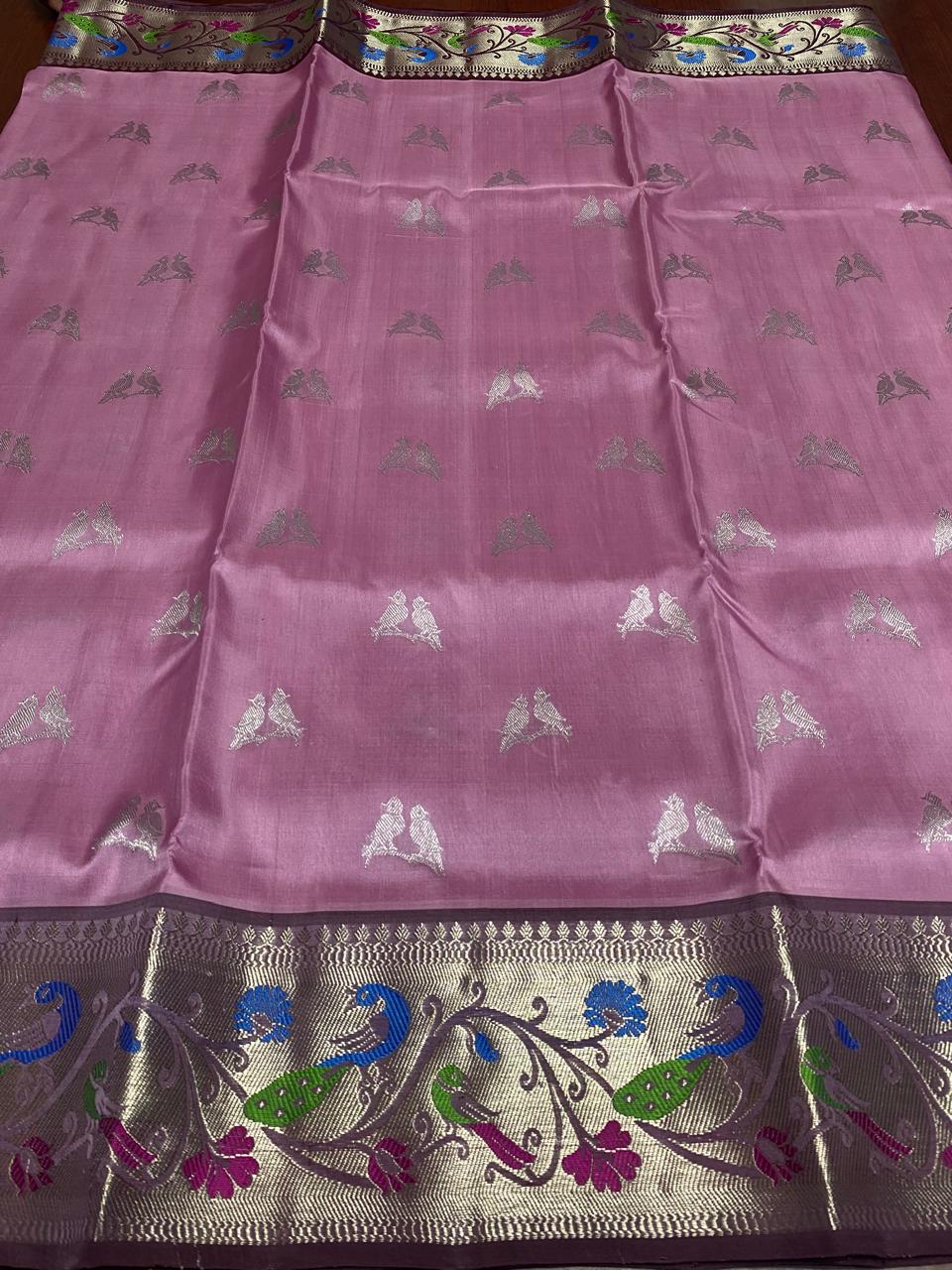 Classic Venkatagiri Handloom Pattu Silk Saree