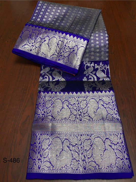 Handloom Pure Venkatagiri Pattu Saree