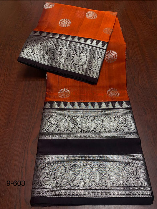 Pure Silk Venkatagiri Traditional Saree