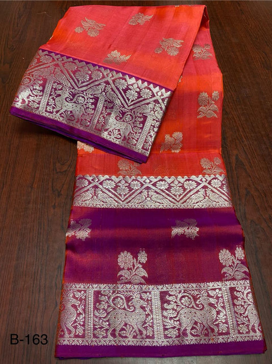 Handcrafted Pure Silk Venkatagiri Saree