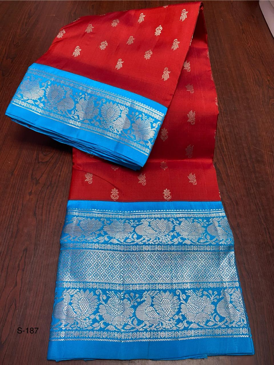 Handloom Pure Silk Venkatagiri Saree