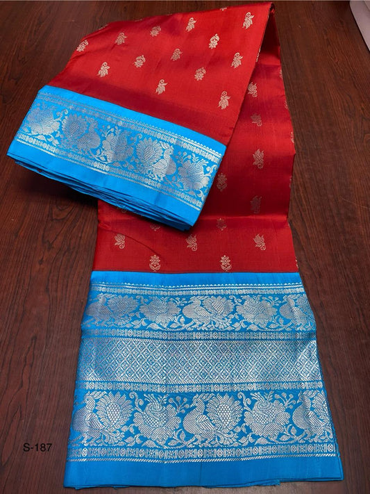 Handloom Pure Silk Venkatagiri Saree