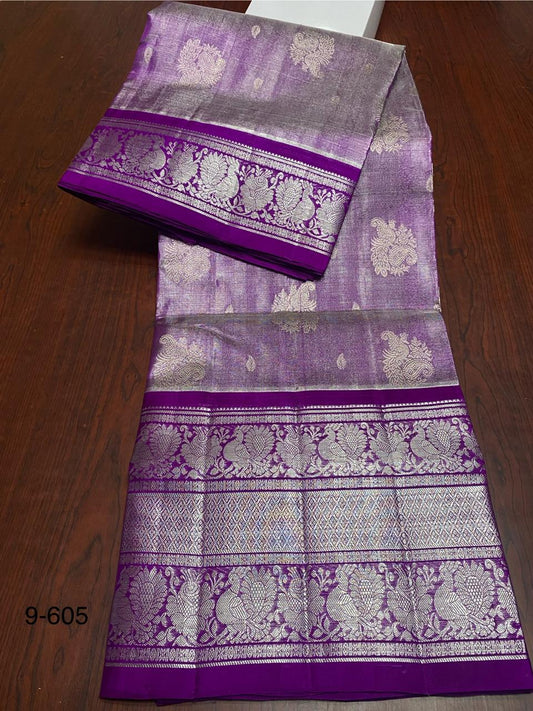 Venkatagiri Pure Handloom Silk Pattu Saree with Timeless Elegance