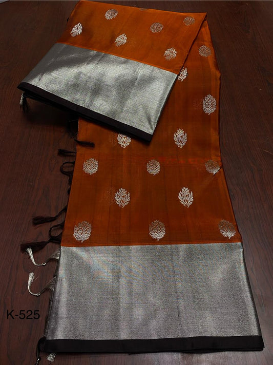 Handwoven Pure Venkatagiri Pattu Silk Saree