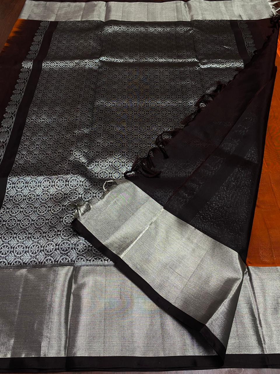 Handwoven Pure Venkatagiri Pattu Silk Saree