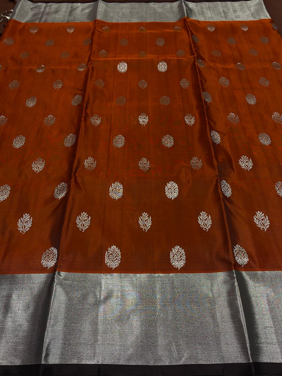 Handwoven Pure Venkatagiri Pattu Silk Saree
