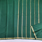 Pure mysore silk self color mango border saree
