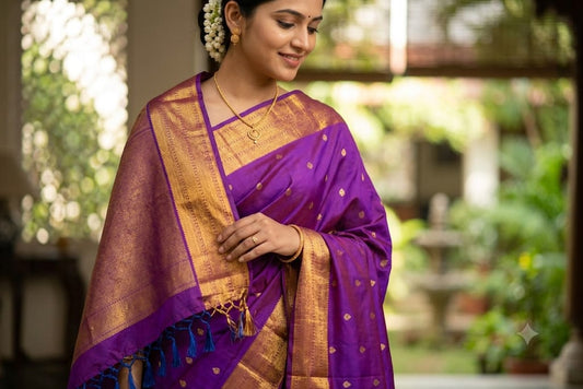 Handloom Kanchipuram Pure Silk Saree