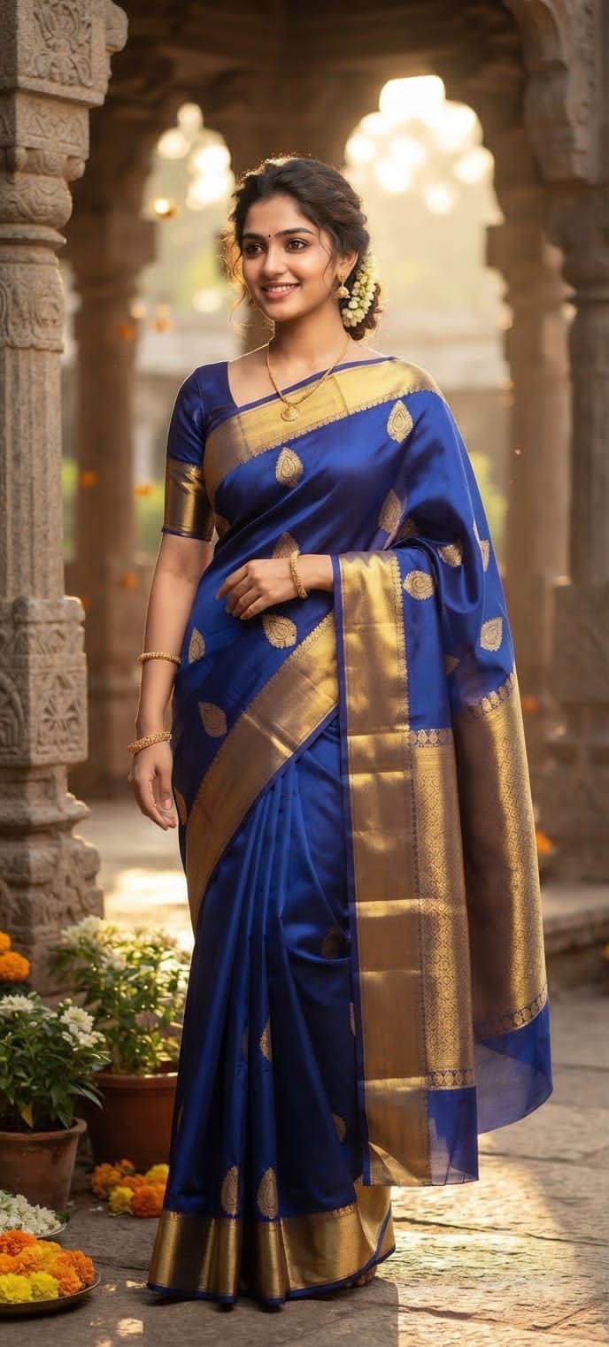 Pure Kanjeevaram Silk Saree