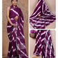 Ajrakh prints kolkata linen cotton saree