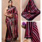 Ajrakh prints kolkata linen cotton saree