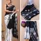 Ajrakh and Light Weight Linen Cotton Saree