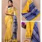 Ajrakh and Light Weight Linen Cotton Saree