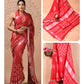 Ajrakh and Light Weight Linen Cotton Saree