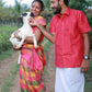 Arani kovai paalum pazhamum checked pattu saree