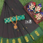 Arani pattu silky soft contrast border saree