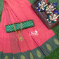 Arani pattu silky soft contrast border saree