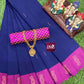 Arani pattu silky soft contrast border saree