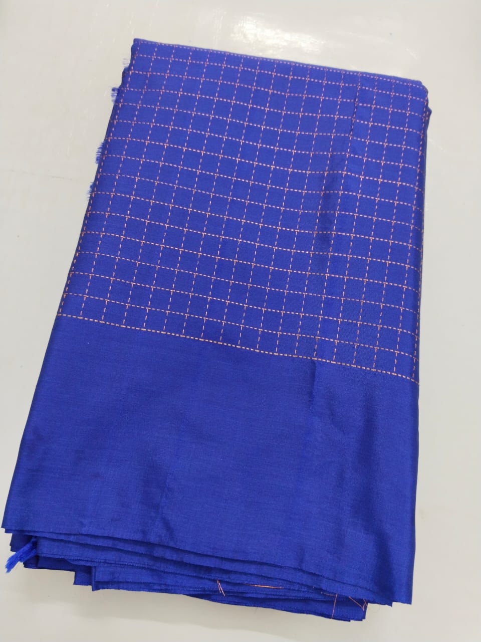 Arani pattu soft silky checked saree