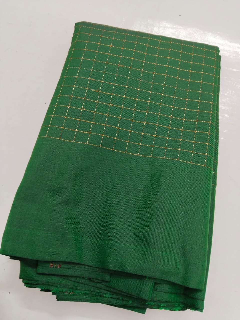 Arani pattu soft silky checked saree