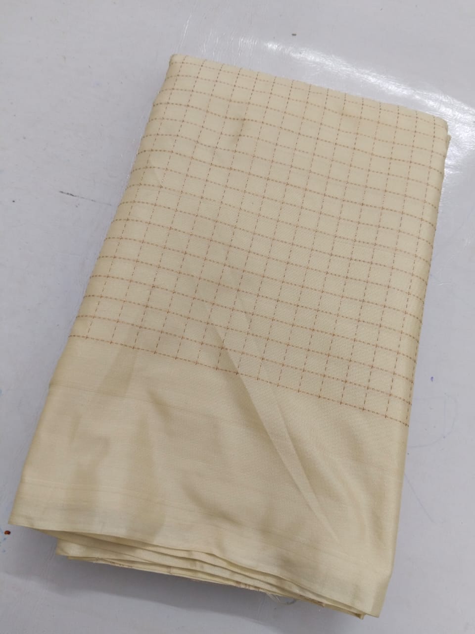 Arani pattu soft silky checked saree