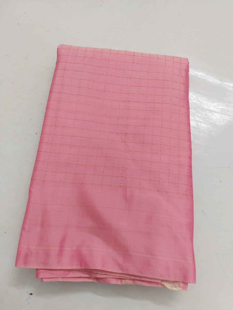 Arani pattu soft silky checked saree