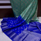 Banarasi Dyable Dupion Soft Silk Saree