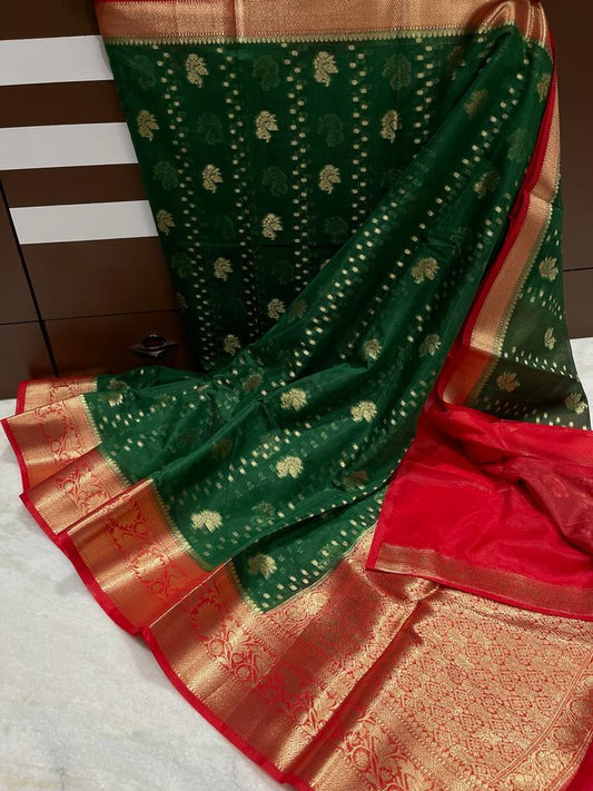 Banarasi Dyable Georgette Saree