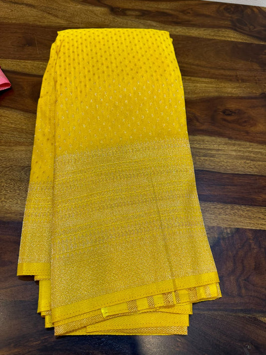 Banarasi Georgetta saree
