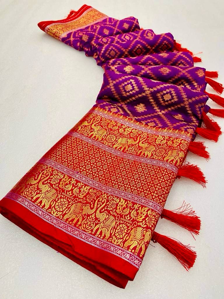 Banarasi Handloom Soft Silk Pattu Saree