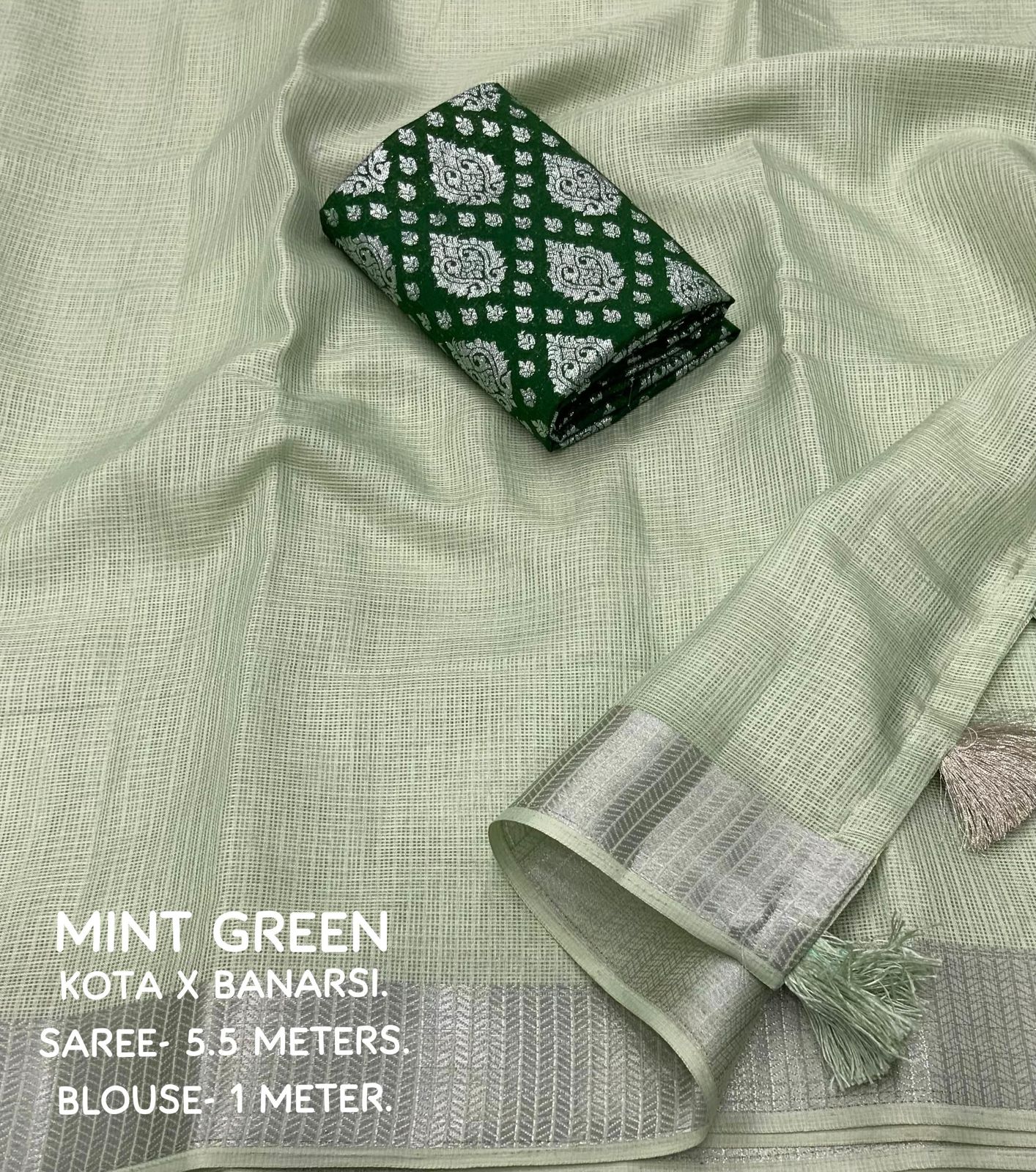 Soft Kota Plain Saree