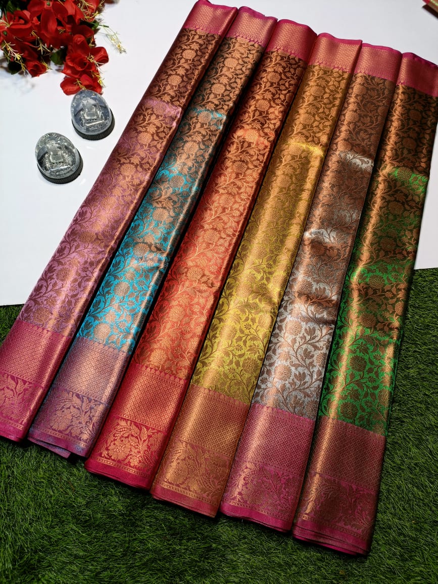 Banarasi Semi Silk Tanchui Saree