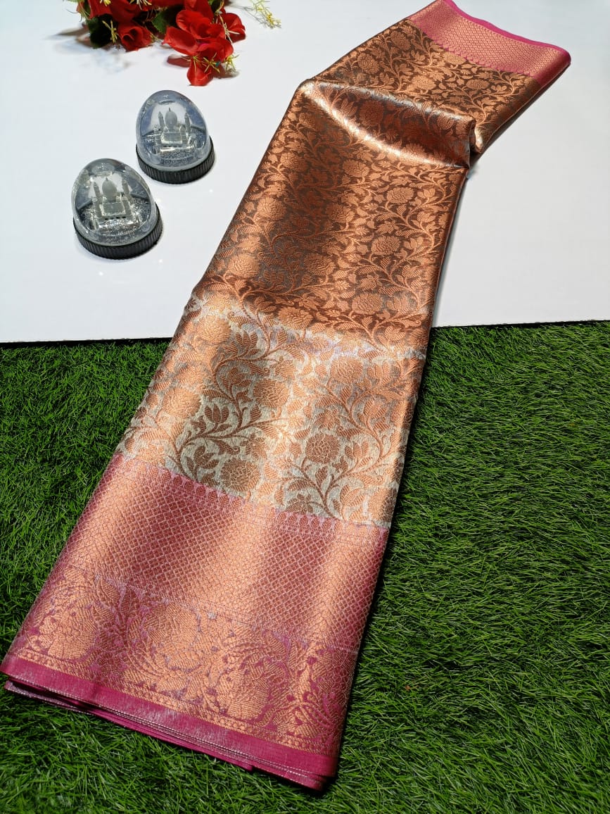 Banarasi Semi Silk Tanchui Saree