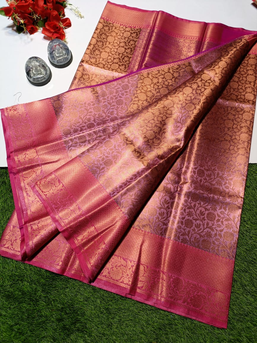 Banarasi Semi Silk Tanchui Saree