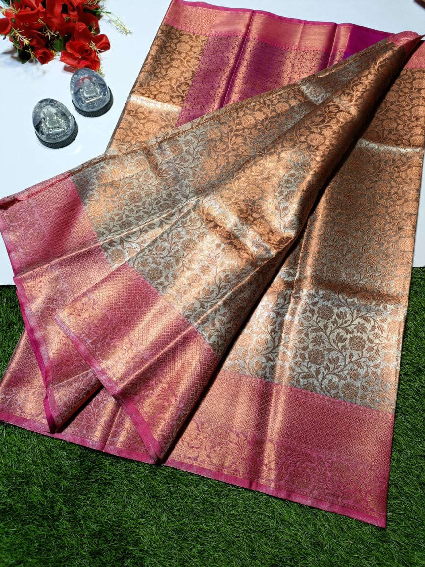 Banarasi Semi Silk Tanchui Saree