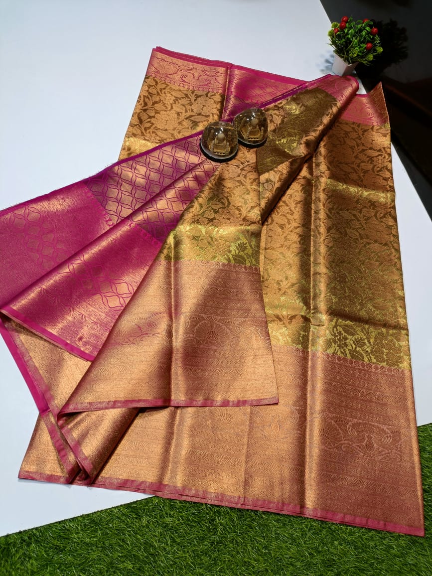 Buy Tomato Red Classic Designer Tanchui Art Silk Saree | Casual Sarees