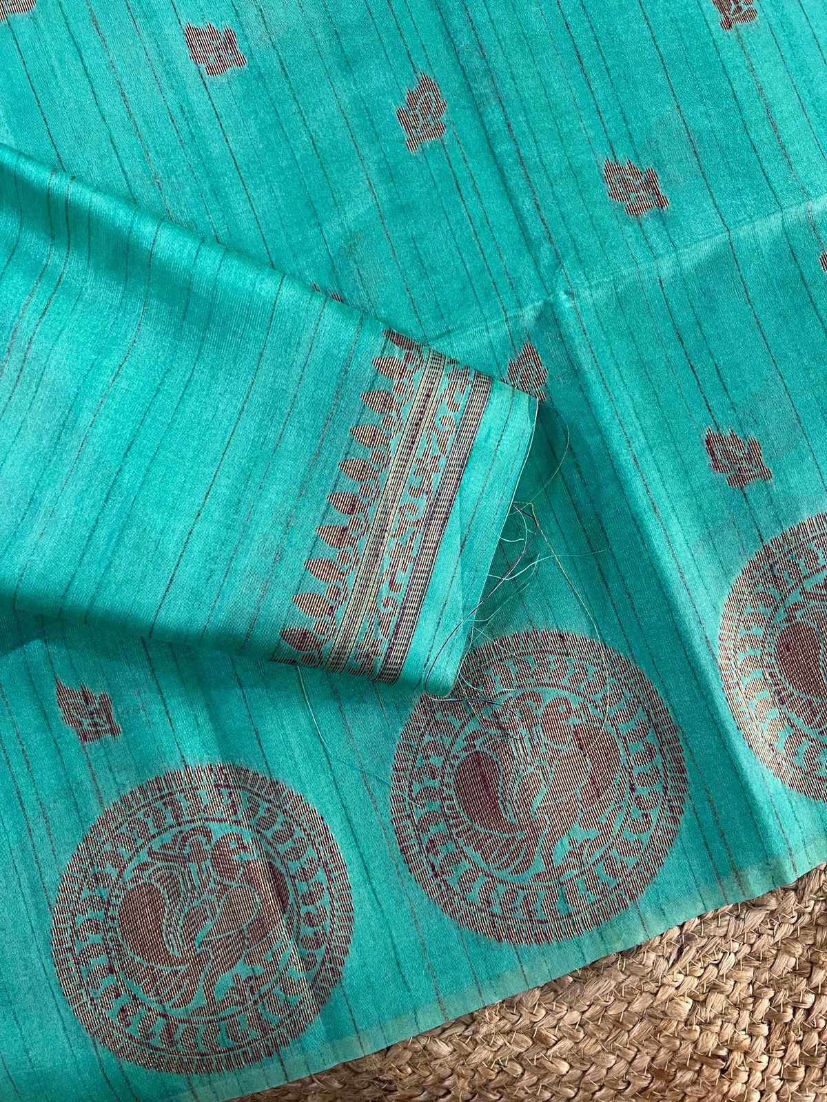 Banarasi Champa Tussar Silk Saree