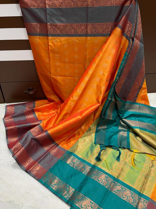 Banarasi Soft Silk Butti Saree