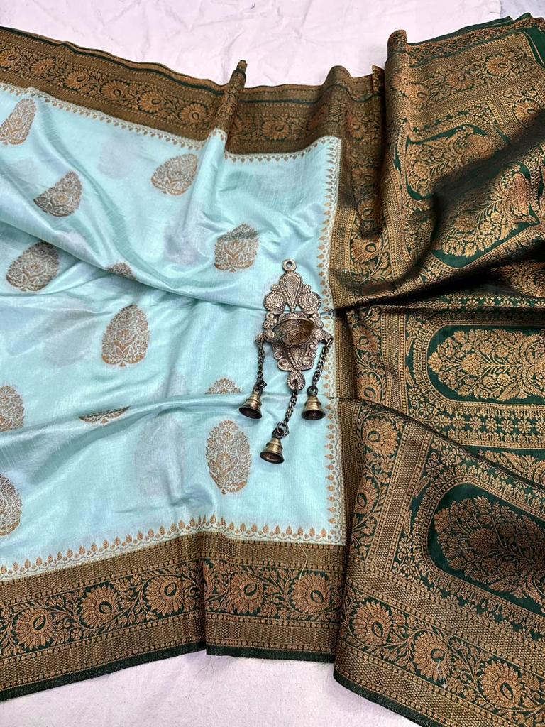 Banarasi soft silk cotton silk saree