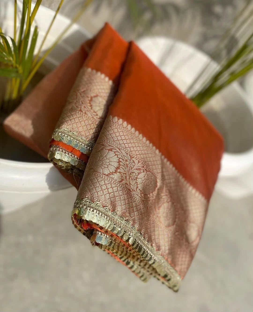 Banarasi tissue saree