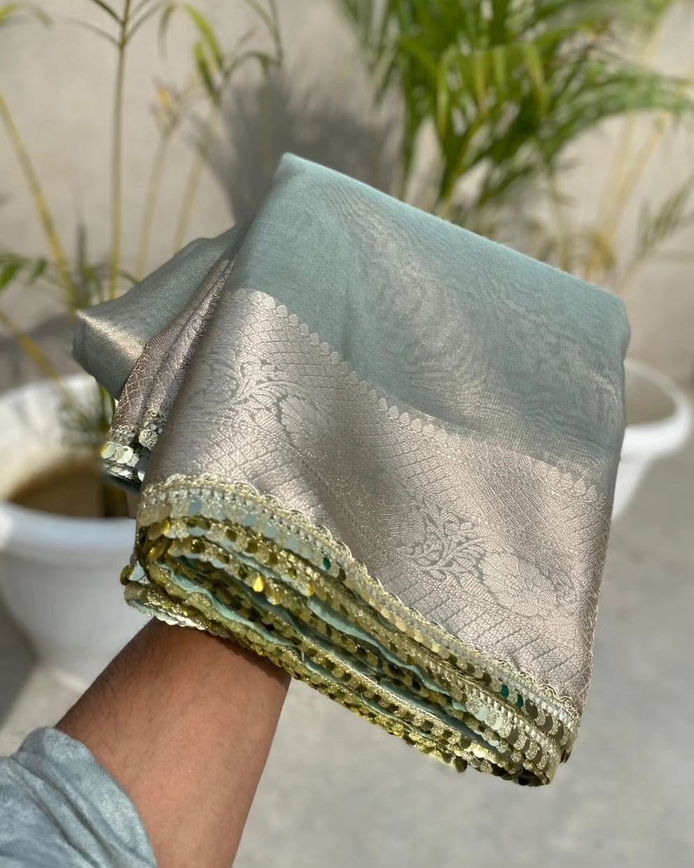 Banarasi tissue saree