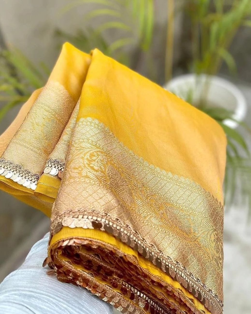 Banarasi tissue saree