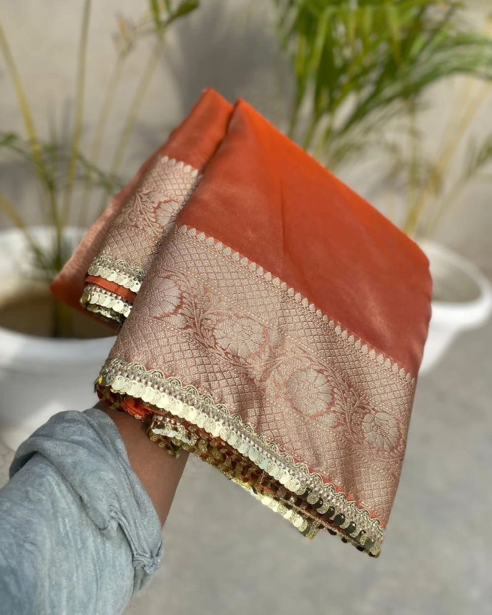 Banarasi tissue saree