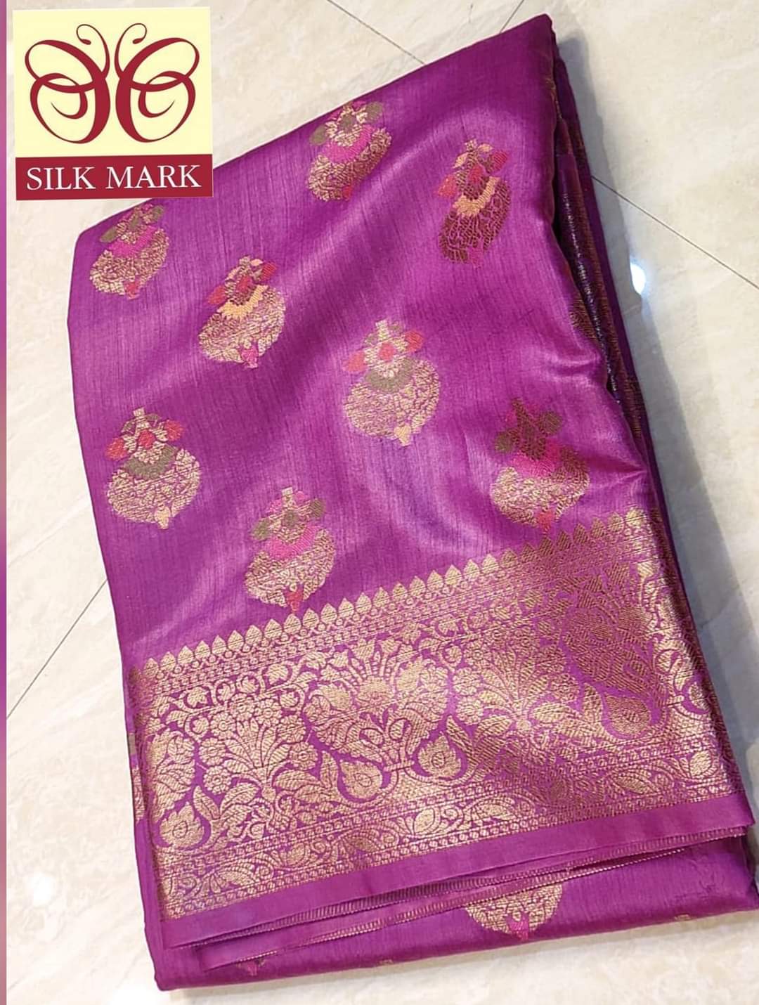 Bhagalpuri tussar silk saree