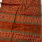 Block printed pure Maheshwari handloom saree