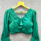 Blouse Has Two Tone Heavy Georgette Shining Material