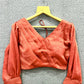 Blouse Has Two Tone Heavy Georgette Shining Material