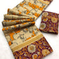 Chanderi banarasi silk with intricate kanchi border saree