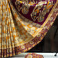 Chanderi banarasi silk with intricate kanchi border saree